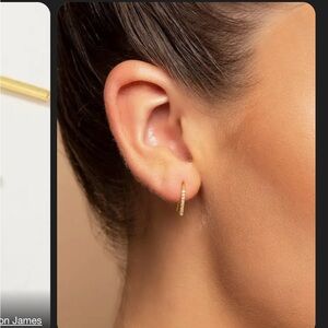 Uncommon James Tiny Ear Jacket Earrings